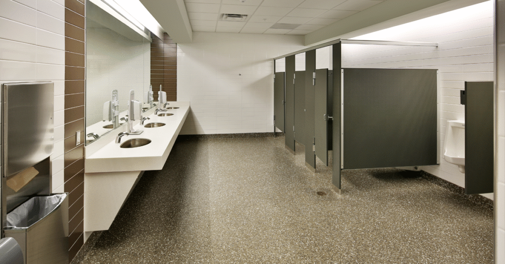 Janitorial Services - Bathroom Cleaning