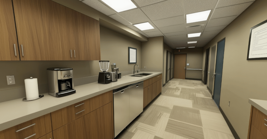 Office Cleaning Services - Break Room