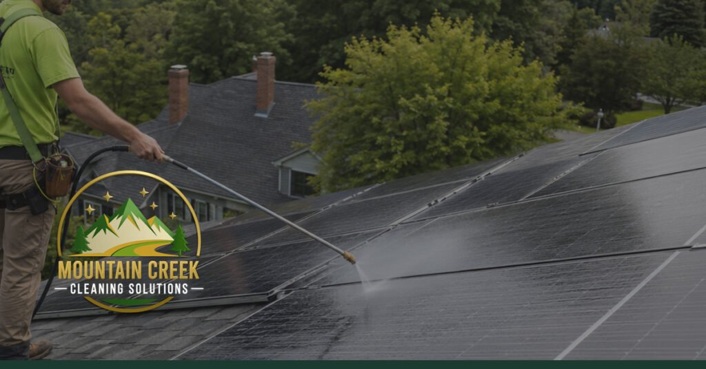 Can You Soft Wash Solar Panels on Your Home?